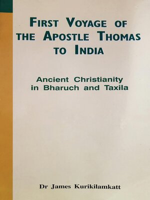 cover image of First Voyage of the Apostle Thomas to India